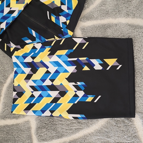 Beautiful outfit colorblock Bisou Bisou 2 pieces set - Picture 2 of 4